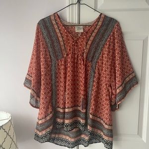 Women’s Knox Rose top sz L